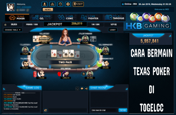 Cara Bermain Texas Poker di Togelcc
