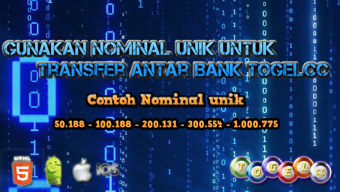 Gunakan Nominal Unik Untuk Transfer Antar Bank TogelCC
