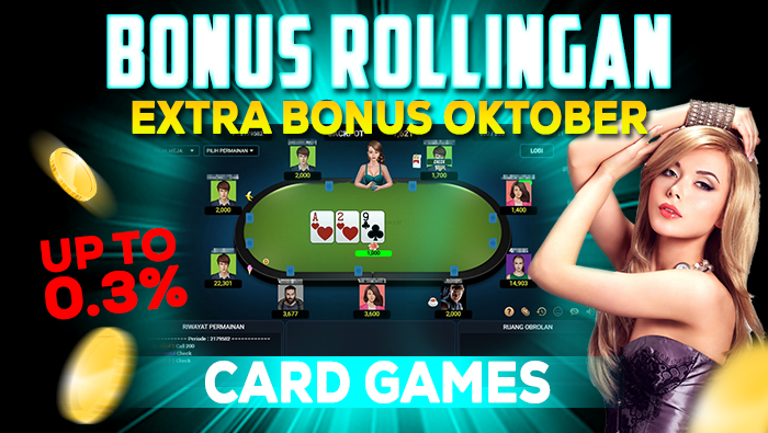 TOGELCC | BONUS ROLLINGAN CARD GAMES 0.3%