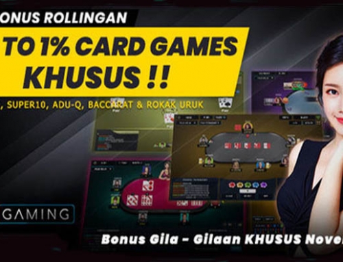 BONUS ROLLINGAN CARD GAMES 1% | Periode (November 2023)