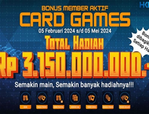 Event Bonus Member Aktif Card Games By HKBGaming